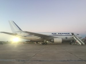 Airbus 310 makeover Entebbe film