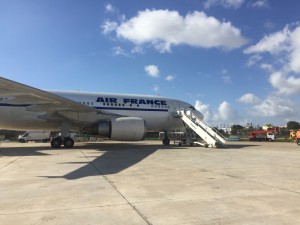 Airbus 310 Entebbe film front side